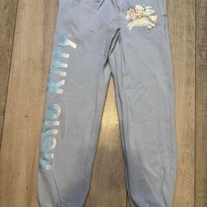 Blue Hello Kitty sweatpants WOMEN SIZE S